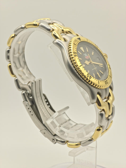 Vintage TAG Heuer 200 Meters Men's Watch Two-Tone Quartz Date Swiss Diver Style - 363