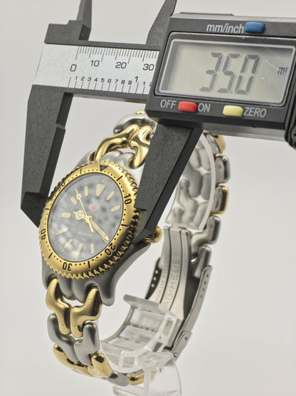 Vintage TAG Heuer 200 Meters Men's Watch Two-Tone Quartz Date Swiss Diver Style - 363