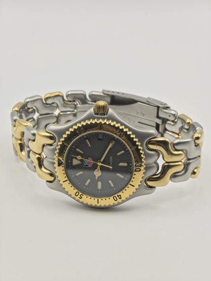 Vintage TAG Heuer 200 Meters Men's Watch Two-Tone Quartz Date Swiss Diver Style - 363