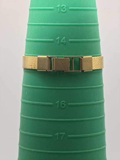 Vintage Orient Women's Watch Gold Tone Bracelet Champagne Dial Quartz Japan - 365
