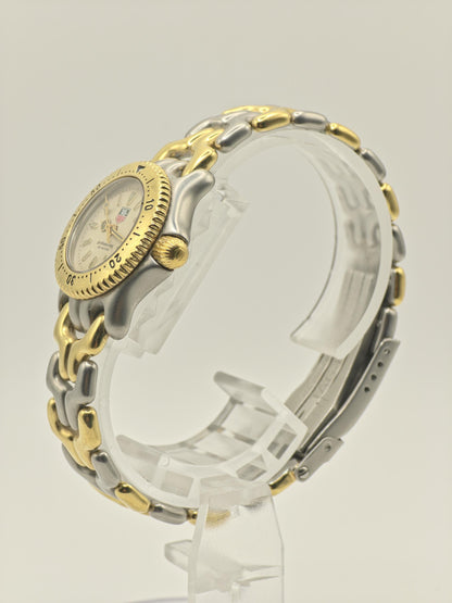 Vintage TAG Heuer Professional 200M Women's Quartz Watch Two Tone Diver Style - 375