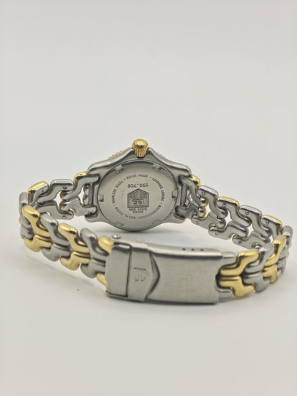 Vintage TAG Heuer Professional 200M Women's Quartz Watch Two Tone Diver Style - 375