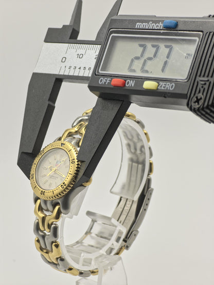 Vintage TAG Heuer Professional 200M Women's Quartz Watch Two Tone Diver Style - 375