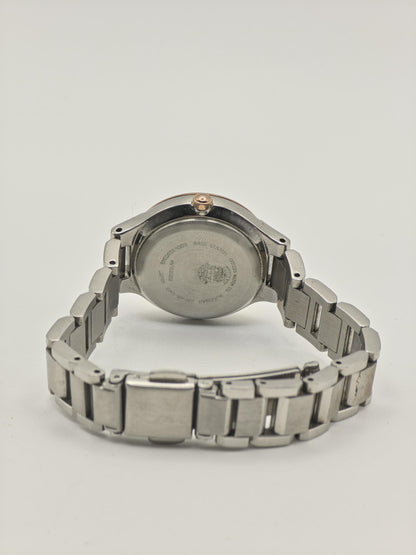 Vintage Citizen XC Women's Quartz Two-Tone Pink Dial Stainless Steel Watch - 382