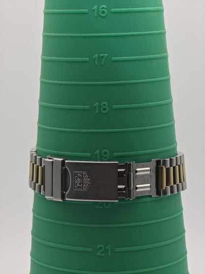 Vintage TAG Heuer 3000 Professional 200M Men's Quartz Two-Tone Diver Extra Link Included - 383