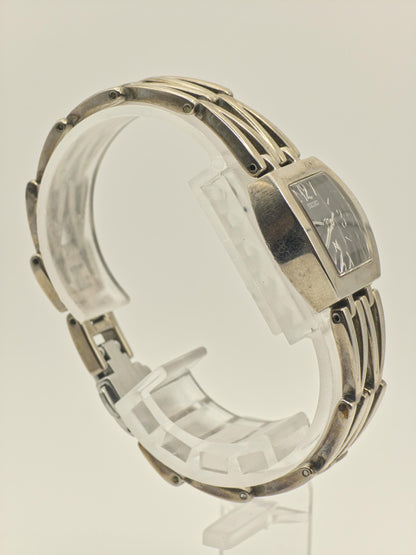 Vintage Seiko Quartz Silver Tone Bangle Women's Dress Watch Japan - 397