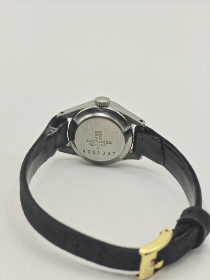 Vintage Seiko Angel Diashock 21 Jewels Hand-Winding Women's Watch Silver Dial - 402