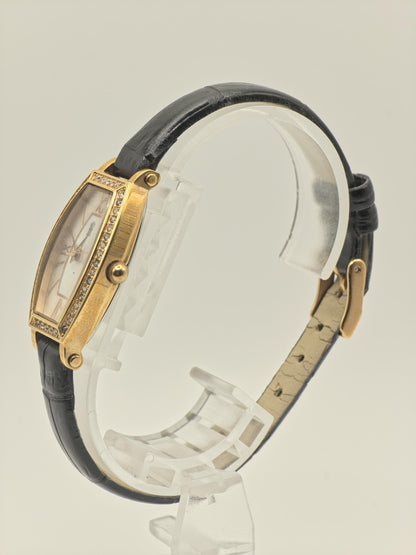 Vintage Roberta di Camerino Women's Quartz Gold Tone Crystal Accent Dress Watch - 406