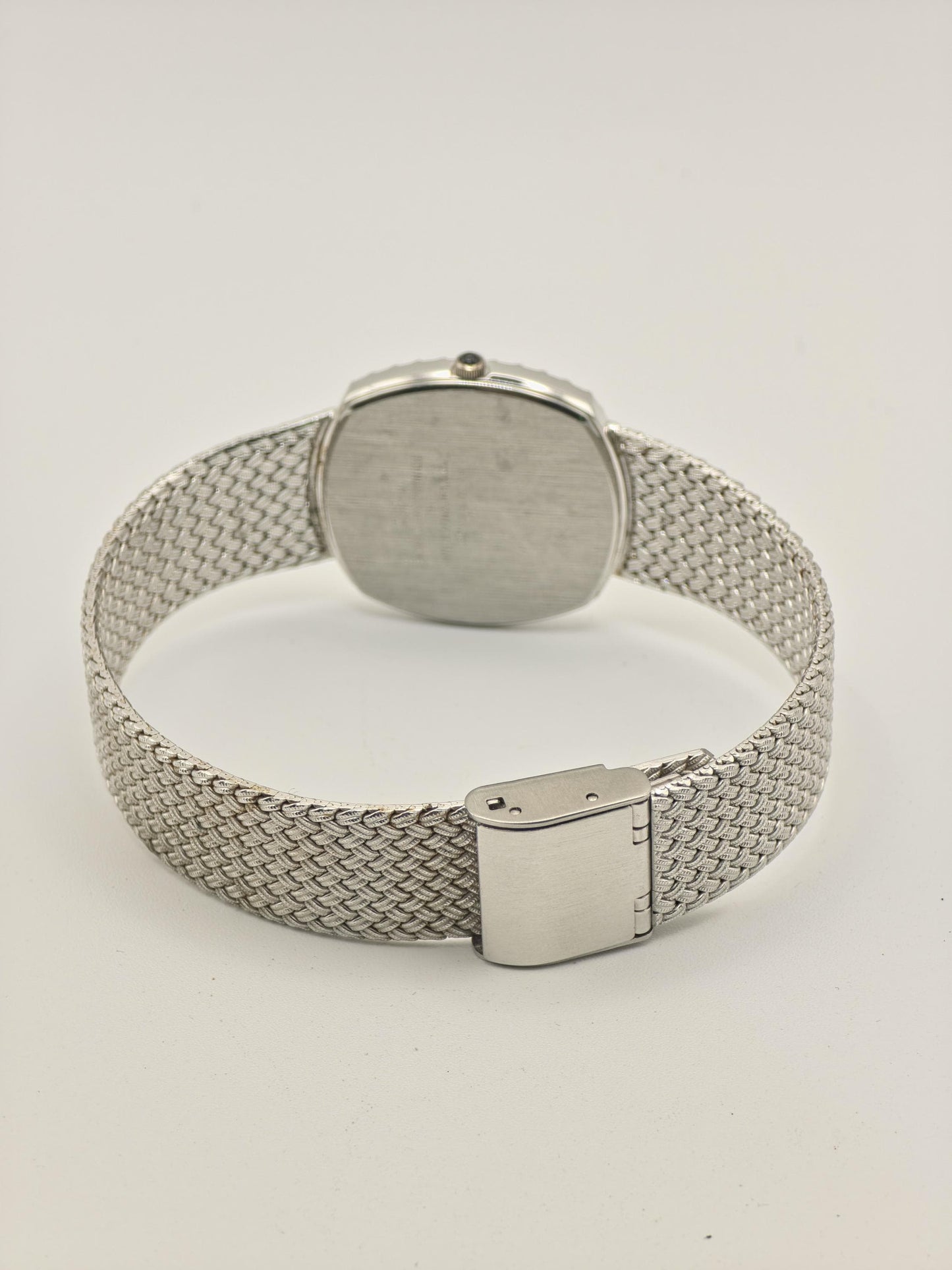 Vintage Nivada Men's/Unisex Quartz Silver Tone Swiss Dress Watch - 415