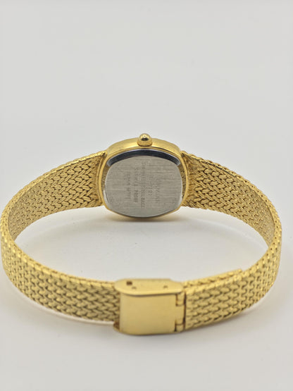 Vintage Pi Camian Women's Quartz Gold Tone Dress Watch - 417