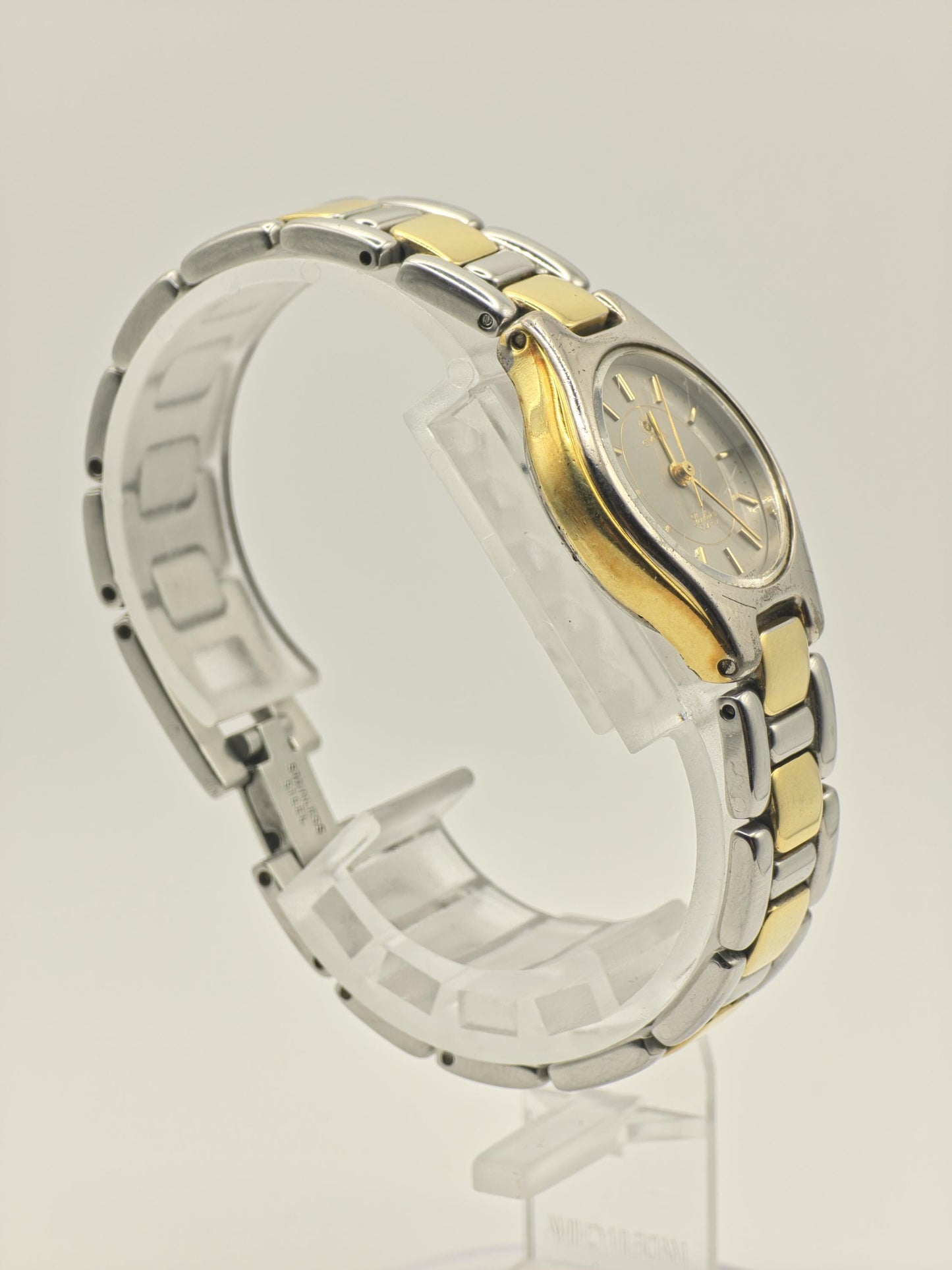 Vintage Cyma Sealord Women's Two-Tone Quartz Dress Watch - 418