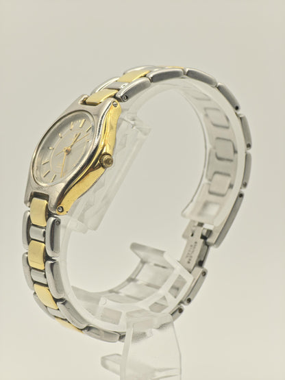 Vintage Cyma Sealord Women's Two-Tone Quartz Dress Watch - 418