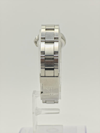 Vintage Seiko Lukia Women's Quartz Burgundy Dial Stainless Steel Watch - 420