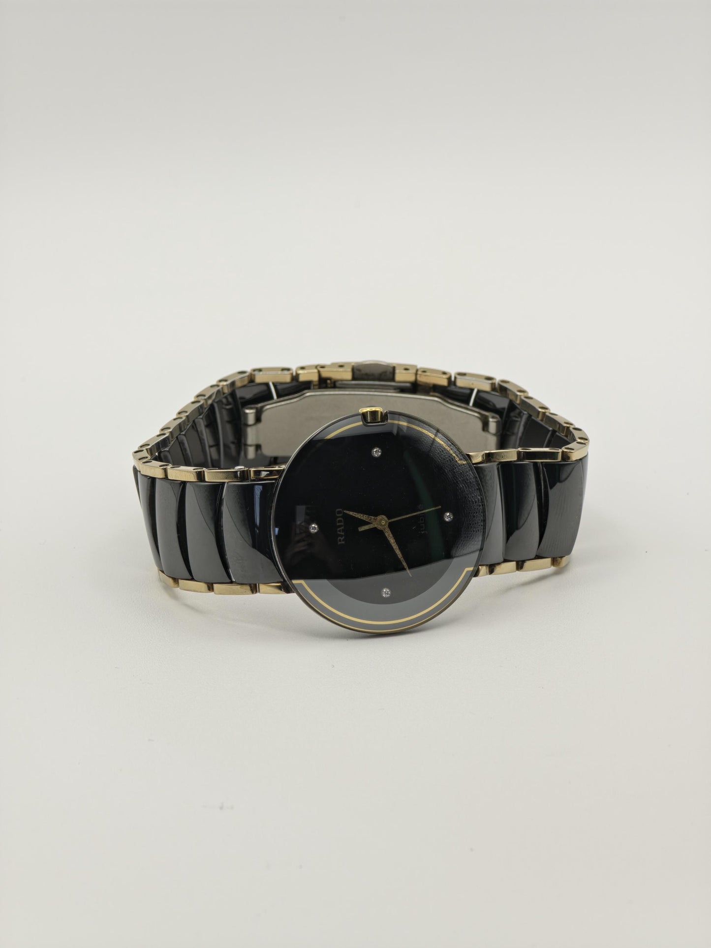 Rado Jubile Men's Watch High-Tech Ceramic Scratch Resistant Box Papers Swiss Quartz - 352