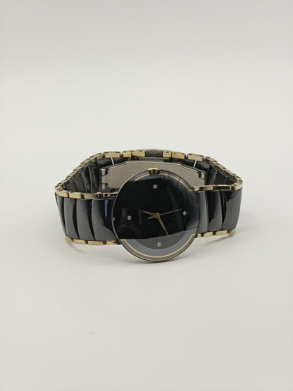 Rado Jubile Men's Watch High-Tech Ceramic Scratch Resistant Box Papers Swiss Quartz - 352