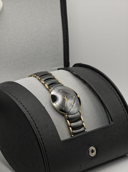Rado Jubile Men's Watch High-Tech Ceramic Scratch Resistant Box Papers Swiss Quartz - 352