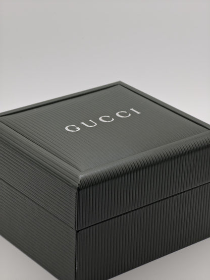 Vintage Gucci Women's Bangle Watch Swiss Quartz Original Box Warranty Card - 353