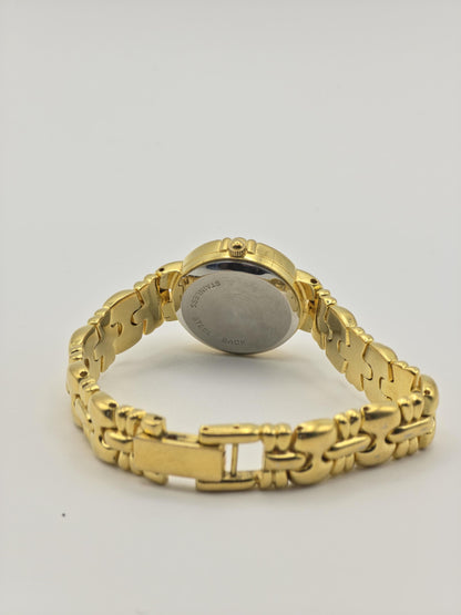Vintage Sekonda Women's Quartz Gold Tone Bracelet Watch Classic Dress Style - 356