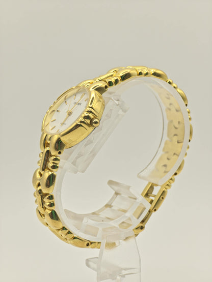 Vintage Sekonda Women's Quartz Gold Tone Bracelet Watch Classic Dress Style - 356