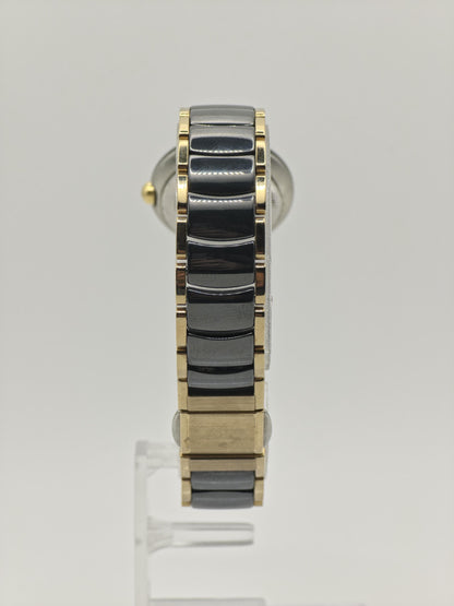 Vintage Rado Jubile Women's Black Dial Ceramic Quartz Dress Watch Swiss Made - 425