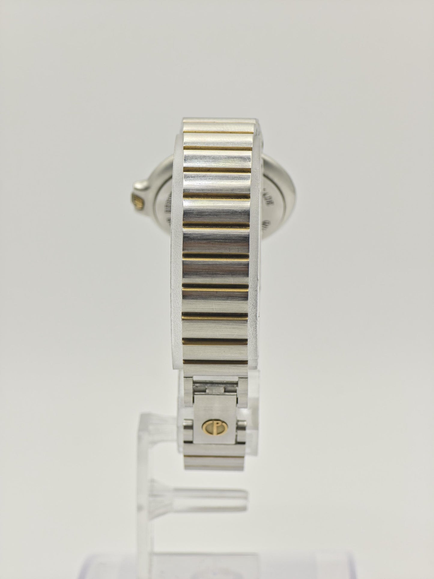 Vintage Dunhill Women's Watch Two Tone Date Quartz Roman Dial Swiss Made - 366