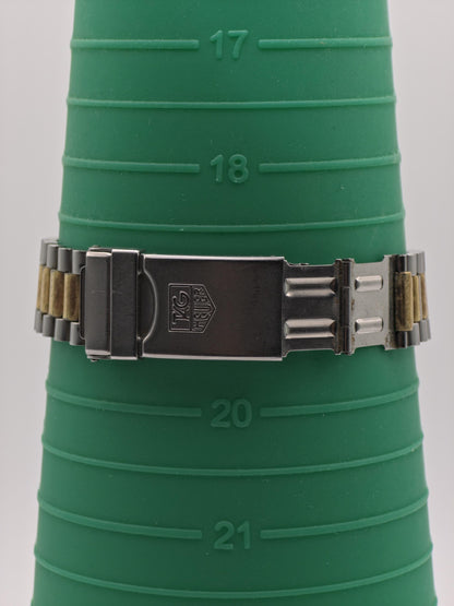 Vintage TAG Heuer 2000 Professional 200M Unisex Quartz Two-Tone Diver Watch Swiss - 387