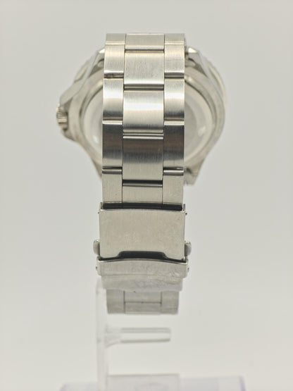 Vintage Forbel Men's Quartz Stainless Steel Diver Style Date Swiss Watch - 414