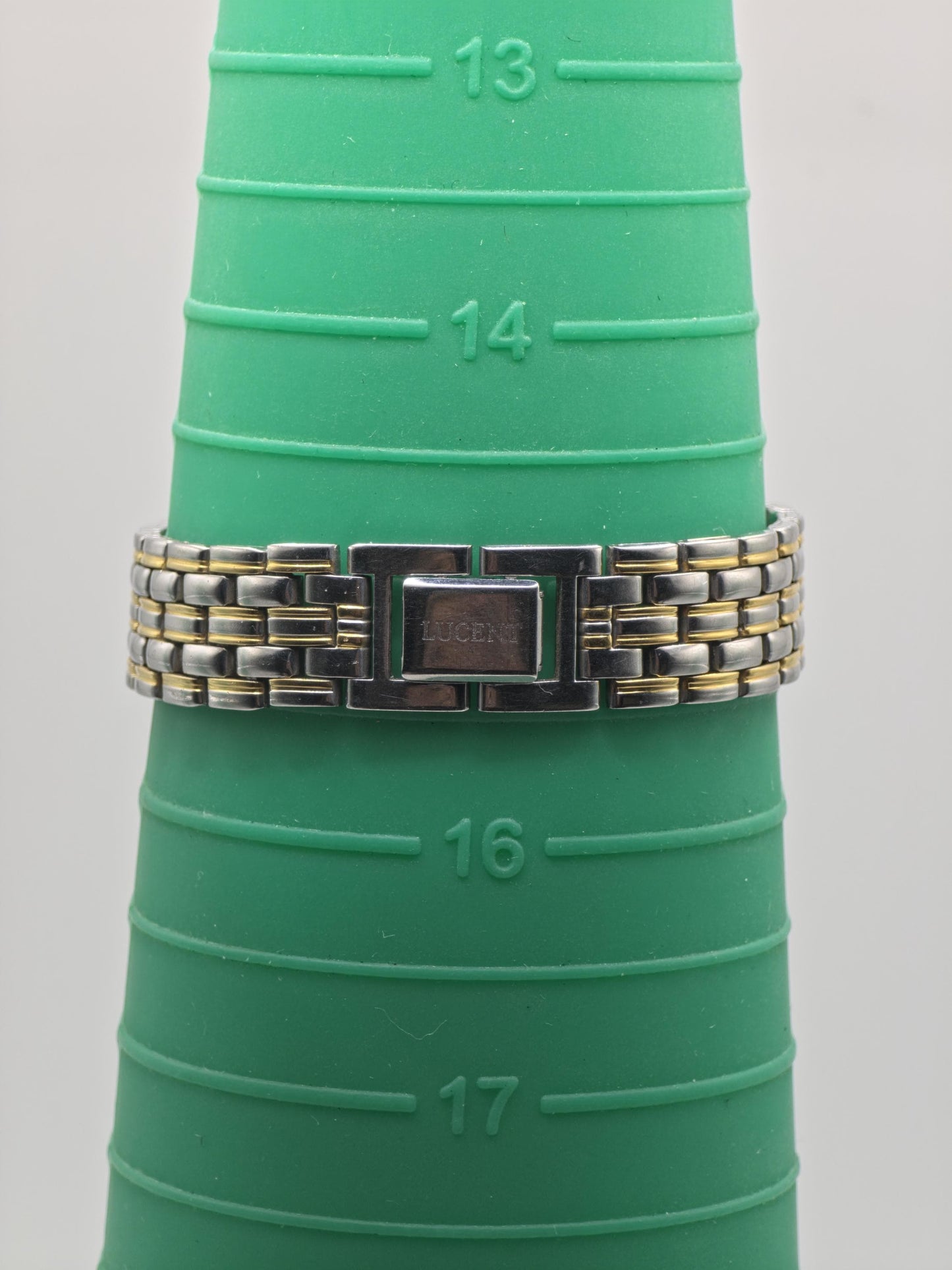 Vintage Seiko Lucent Women's Quartz Two-Tone Dress Watch White Dial Bracelet - 423