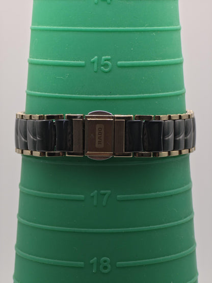 Vintage Rado Jubile Women's Black Dial Ceramic Quartz Dress Watch Swiss Made - 425