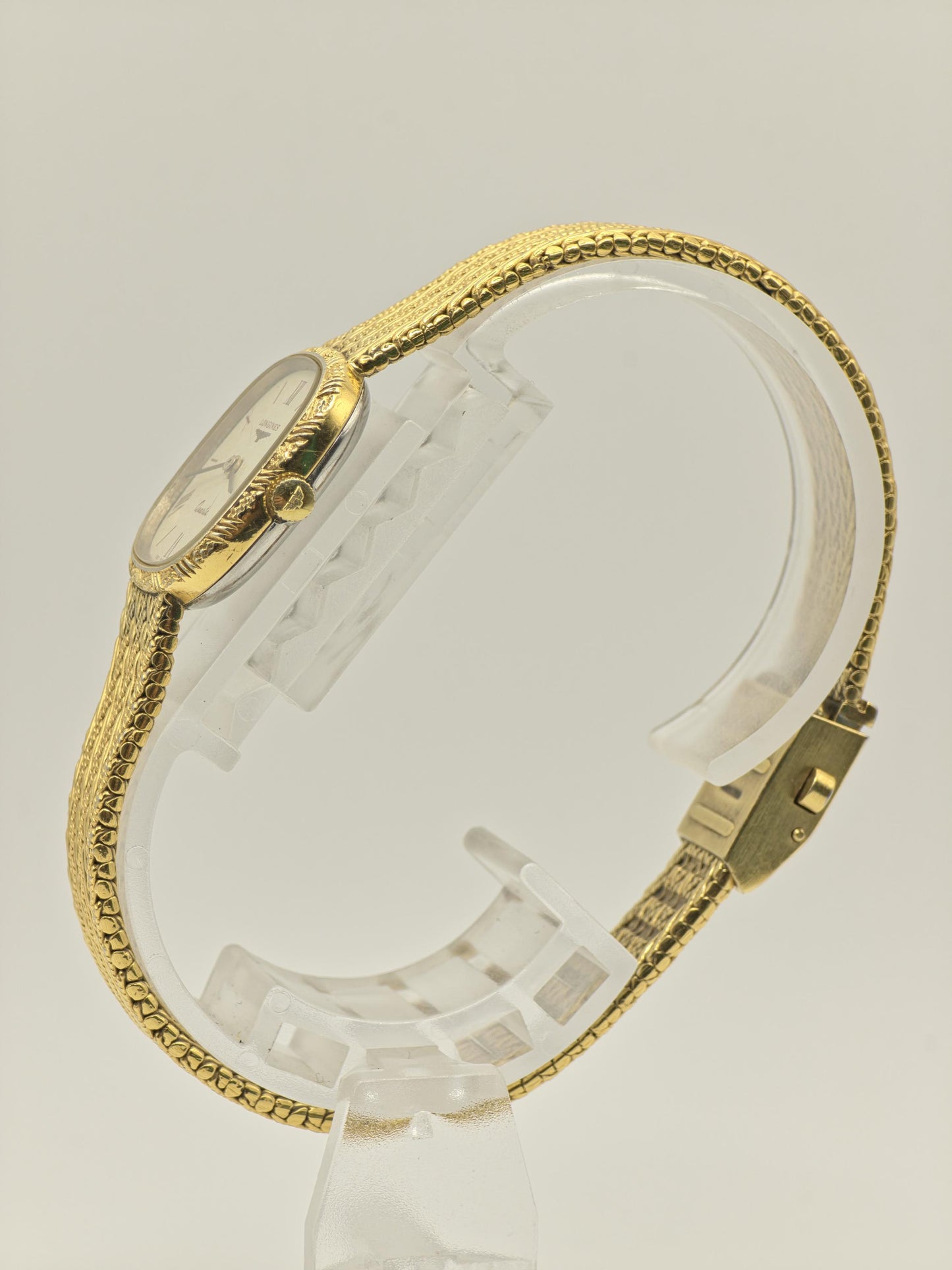 Vintage Longines Women's Gold Tone Quartz Cushion Dress Watch Swiss Made - 427
