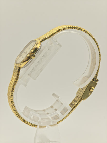 Vintage Longines Women's Gold Tone Quartz Cushion Dress Watch Swiss Made - 427