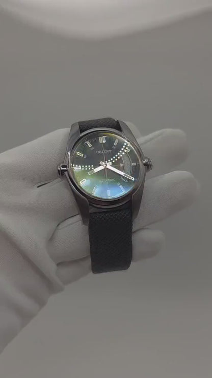 Orient Automatic Vintage Watch | Date Pointer Dial | Stainless Steel | Black Dial | - 22