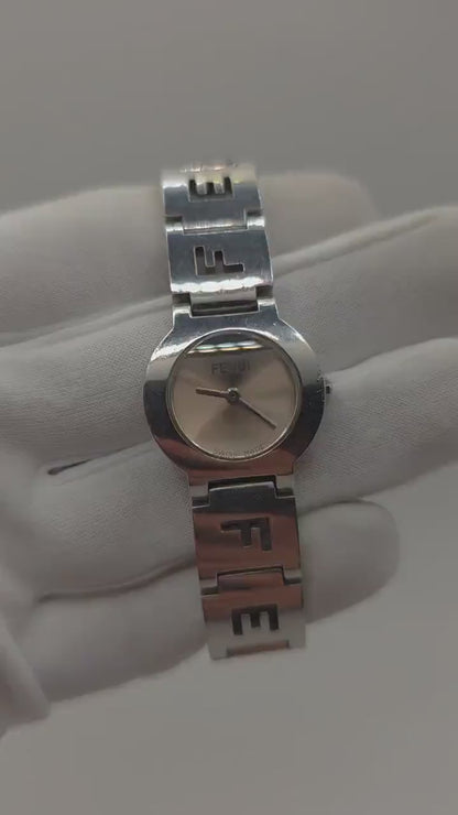 Fendi Women’s Watch Ref. 007 925 Silver Tone Swiss Made Stainless Steel Bracelet | - 36