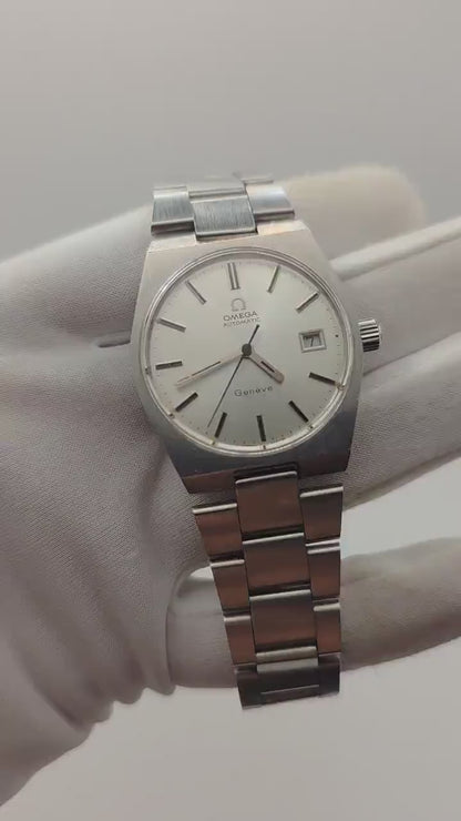 Omega Geneve Automatic Stainless Steel Vintage Watch Men | - 78
