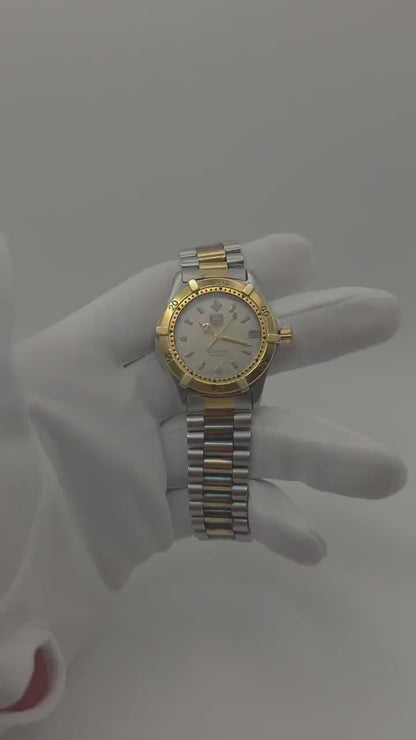 Vintage TAG Heuer Automatic Watch | Two-Tone Swiss Made Diver