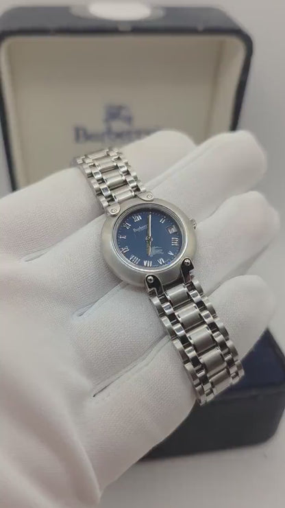 Burberrys Women Quartz Watch Stainless Steel Bracelet Blue Dial Ref. 11000L | - 103