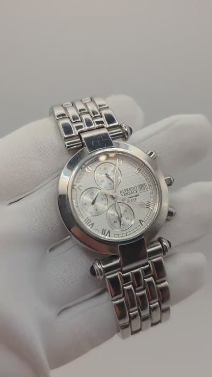 Alfredo Versace Chronograph Watch | Model V414CH | 10 BAR | Date | mens | - 120