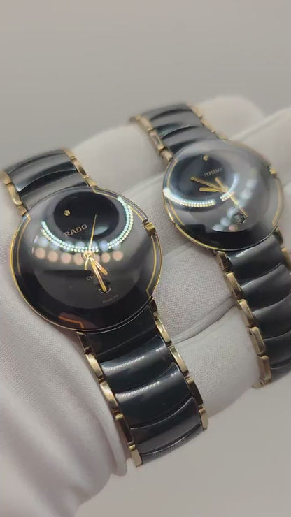 Rado Diastar Couple Watch Set | High-Tech Ceramic | Swiss Quartz | His & Hers | - 113