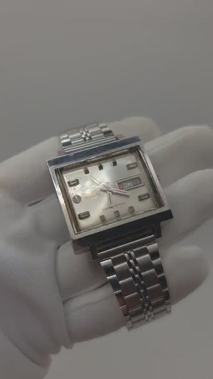 Rado Manhattan Automatic Day Date Stainless Steel Vintage Men’s Watch | - 80