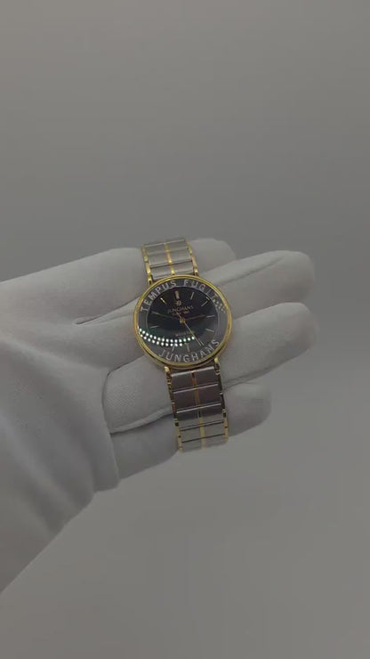 Vintage Junghans Meister Quartz Watch – Two-Tone Steel & Gold, Swiss Made