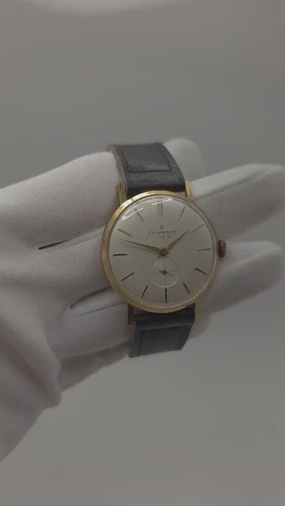 Vintage Lanzeaminn 17 Jewels Mechanical Men’s Watch Gold Super Plated Classic Dress Watch | - 26