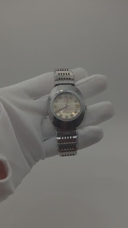 Vintage Rado Diastar Automatic Watch, Hardmetal Case, Swiss Made With Box