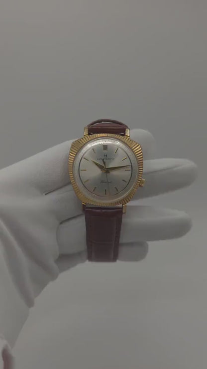 Vintage Hamilton Ricoh Electric Watch | Gold Plated Fluted Bezel