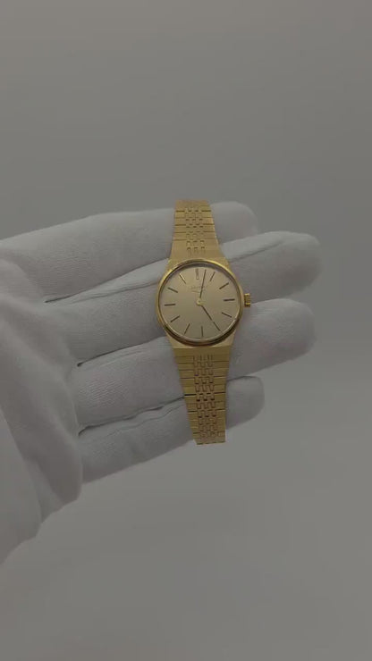 Vintage Longines Gold-Tone Watch | Swiss Made, Manual Wind w/ Box