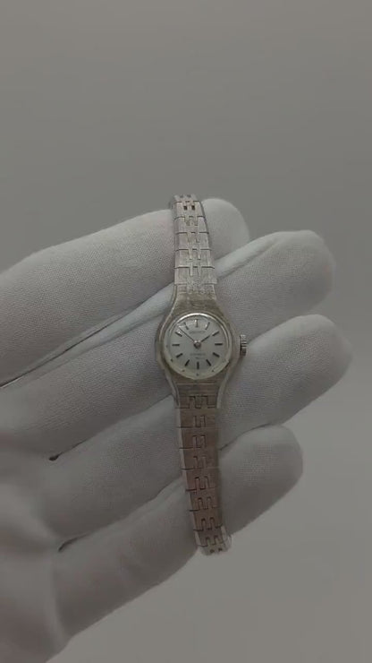 Vintage Seiko 21 Jewels Ladies Mechanical Watch | Stainless Steel Dress Bracelet | Classic Japan-Made Timepiece